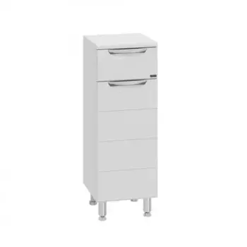 Тумба «СанТа» Родос 30 с 1 ящиком белая