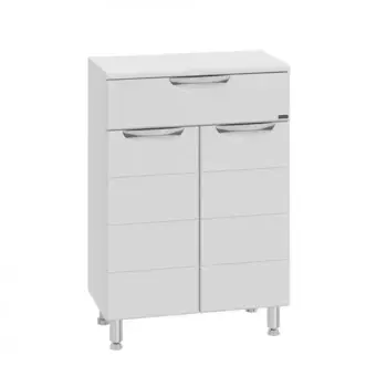 Тумба «СанТа» Родос 60 с 1 ящиком белая