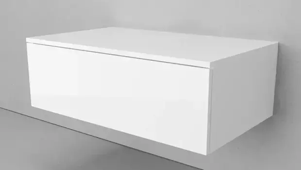 Тумба «Velvex» Unit 80 подвесная белый лёд