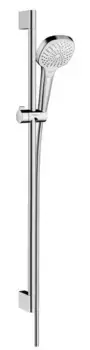 Уценка, Душевой гарнитур «Hansgrohe» Croma Select E Multi 26590400 хром/белый