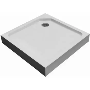 Уценка, Душевой поддон «Cerutti» Q91 90/90 низкий АБС-пластик квадратный