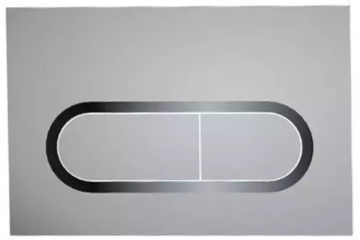 Уценка, Кнопка смыва «Ravak» Chrome X01454 металл сатин (367015)