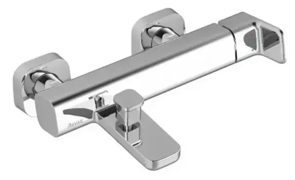 Уценка, Смеситель для ванны «Ravak» 10° TD F 022.00/150 хром (371641)