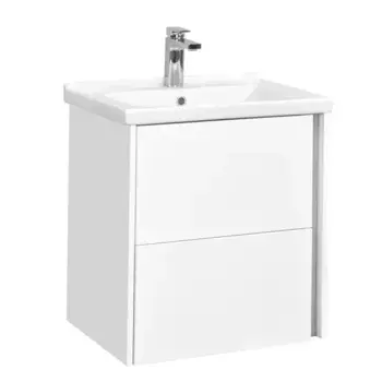 Уценка, Тумба с раковиной «Aquaton» Стоун 60 (Миранда 60) подвесная белая