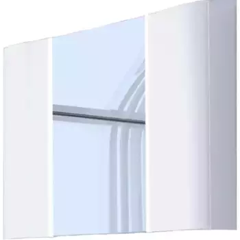 Уценка, Зеркальный шкаф «Aquaton» Ондина 100 с подсветкой белый