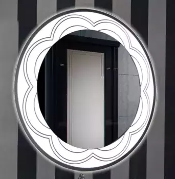 Уценка, Зеркало «Niagara» Gamma 77/77 с подсветкой