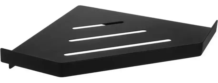 Угловая полка в ванну «Fixsen» FX-841B чёрная