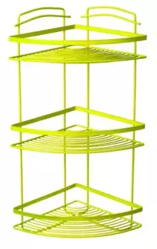 Угловая полка в ванну «Fixsen» FX-850G-3 на стену золото