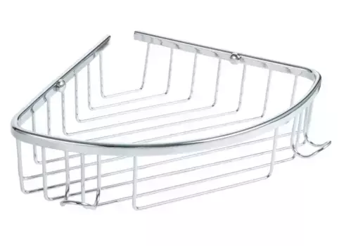 Угловая полка в ванну «Fixsen» Hotel FX-31051-1 на стену хром