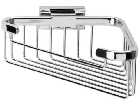 Угловая полка в ванну «Inda» Lea A18310CR на стену хром