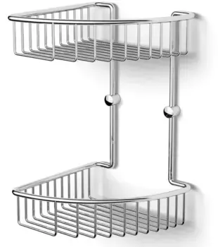 Угловая полка в ванну «Langberger» 10860I на стену хром