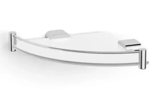 Угловая полка в ванну «Langberger» Lugano 24051D на стену хром