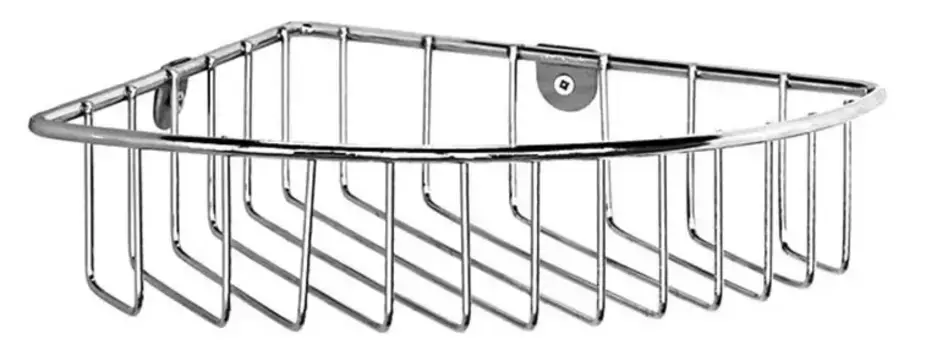 Угловая полка в ванну «Milardo» 105WC00M44 на стену хром