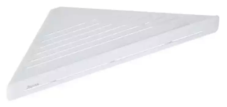 Угловая полка в ванну «Ravak» Slim C X07P652 на стену белая