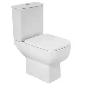 Унитаз компакт безободковый «Belbagno» Aurora BB8604CPR/SC+BB8604T белый с сиденьем дюропласт с микролифтом белое