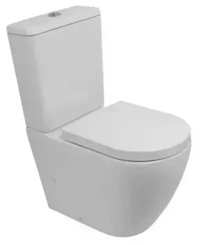 Унитаз компакт безободковый «Belbagno» BB2141T/BB2141CP-TOR (BB865SC) белый с сиденьем дюропласт с микролифтом белое