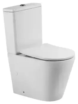 Унитаз компакт безободковый «Belbagno» Flay-Tor BB2149CP-TOR/BB2149T/BB2031SC белая с сиденьем дюропласт с микролифтом белое