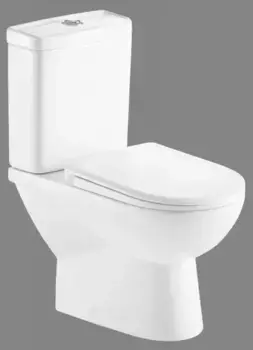 Унитаз компакт безободковый «Belbagno» Ricco BB275CPR/BB275T белый (BB275SC) с сиденьем дюропласт с микролифтом