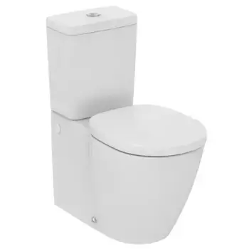 Унитаз компакт безободковый «Ideal Standard» Connect AquaBlade E039701/E797001 (E712801) белый с сиденьем дюропласт белое