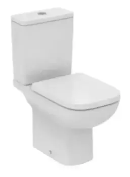 Унитаз компакт безободковый «Ideal Standard» i.life A T472101/T472301/T453101 белый с сиденьем дюропласт с микролифтом белое