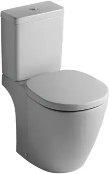 Унитаз компакт «Ideal Standard» Connect E716401 белый с сиденьем дюропласт с микролифтом белое