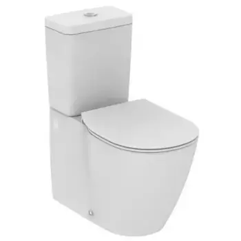 Унитаз компакт «Ideal Standard» Connect E803701/E797001 (E772301) белый с сиденьем дюропласт белое