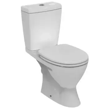Унитаз компакт «Ideal Standard» Eurovit V337001 белый с сиденьем дюропласт белое