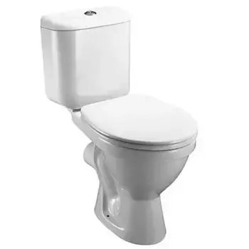 Унитаз компакт «Jika» Lyra 2423.6.000.242.1/9251.5.300.063.1 белый с сиденьем дюропласт белое