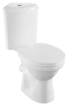 Унитаз компакт «Norm» Wenkel 9854B099-7200 белый с сиденьем термопласт с микролифтом белое