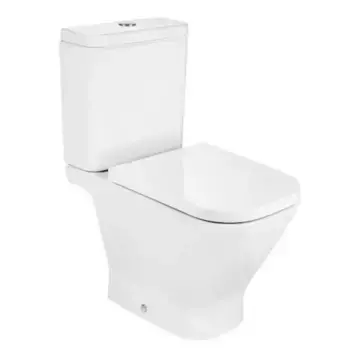 Унитаз компакт «Roca» The Gap 342477000/7801470004 (7801470004) белый с сиденьем дюропласт белое