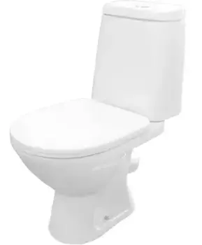 Унитаз компакт «Rosa» Сканди Люкс 4630055554119 белый с сиденьем полипропилен с микролифтом белое
