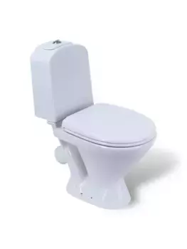 Унитаз компакт «Sanita Luxe» Classic Lux белый с сиденьем термопласт с микролифтом белое