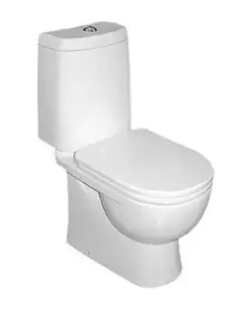 Унитаз компакт «Sanita Luxe» Fest Lux (Geberit) белый с сиденьем дюропласт с микролифтом белое