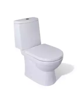 Унитаз компакт «Sanita Luxe» Next Lux белый с сиденьем дюропласт с микролифтом белое