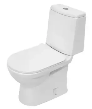 Унитаз компакт «Sanita Luxe» Next Slim NXTSLCC01150622 белый с сиденьем дюропласт с микролифтом белое