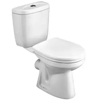 Унитаз компакт «Santek» Анимо 1.WH30.2.132 белый с сиденьем дюропласт белое