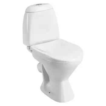 Унитаз компакт «Santek» Римини 1.WH11.1.758 белый с сиденьем полипропилен белое