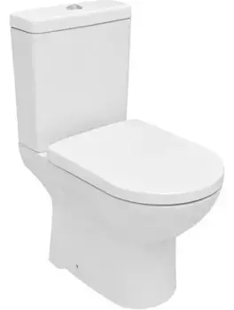Унитаз компакт «Serel» Friendly 6716SL белый с сиденьем дюропласт с микролифтом белое