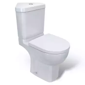 Унитаз компакт угловой «Jacob Delafon» Odeon Up 18557K-E4741 белый без сиденья