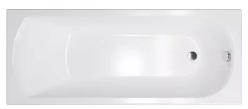 Ванна акриловая «1ACReal» Дюна 160/70 с каркасом без сифона белая