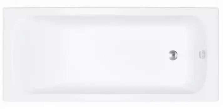 Ванна акриловая «1ACReal» Gamma 170/69 без опор без сифона белая