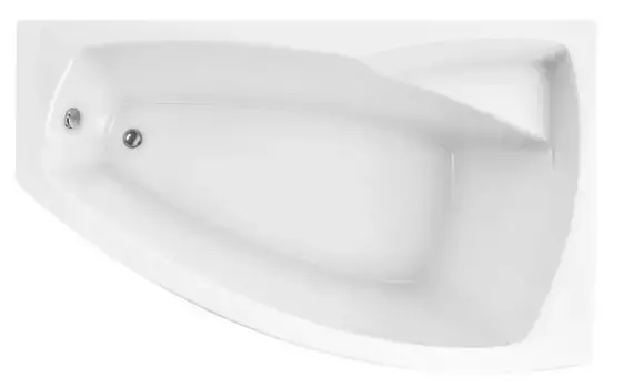 Ванна акриловая «1Marka» Assol 160/100 без опор без сифона белая правая