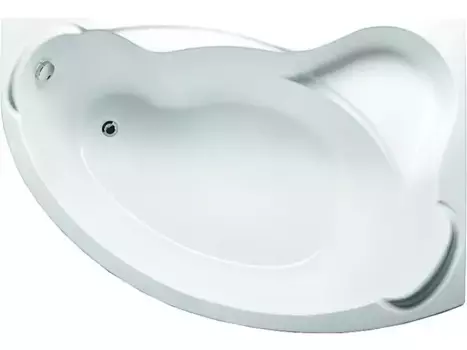 Ванна акриловая «1Marka» Catania 150/105 без опор без сифона белая правая