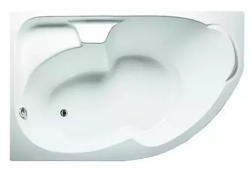 Ванна акриловая «1Marka» Diana 160/100 без опор без сифона белая левая
