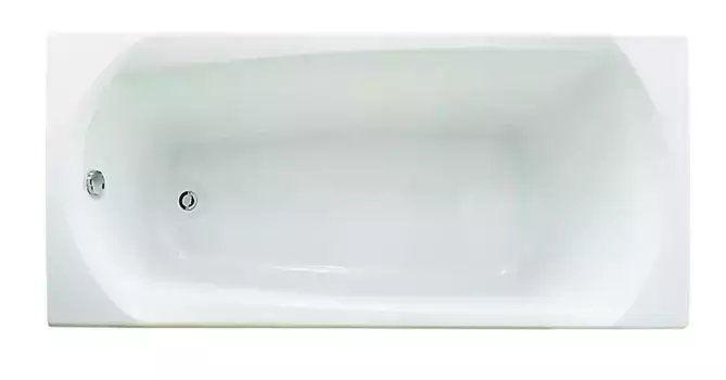 Ванна акриловая «1Marka» Elegance 165/70 без опор без сифона белая