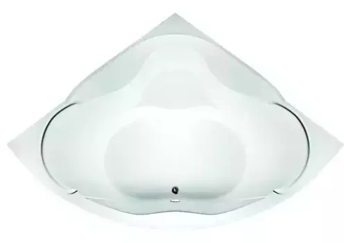 Ванна акриловая «1Marka» Luxe 155/155 без опор без сифона белая