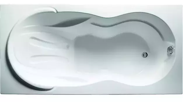 Ванна акриловая «1Marka» Taormina 180/90 без опор без сифона белая