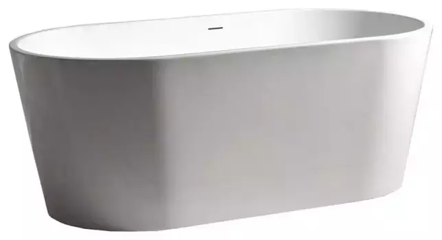 Ванна акриловая «Abber» AB9203-1.5 150/80 с каркасом с сифоном белая