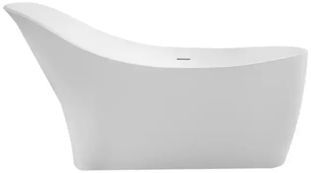 Ванна акриловая «Abber» AB9245 169/75 с каркасом с сифоном белая