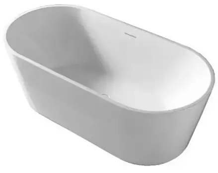 Ванна акриловая «Abber» AB9320-1.5 150/75 с каркасом с сифоном белая